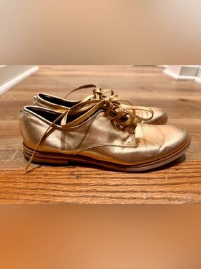 Ted Baker Women’s Loomi Metallic Oxford Size 7